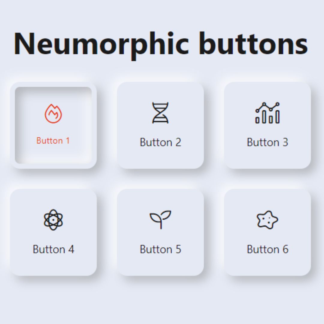 Creating Elegant Neumorphic Buttons using HTML and CSS (Source Code).jpg